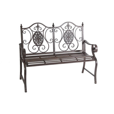 Wrought Iron Bench