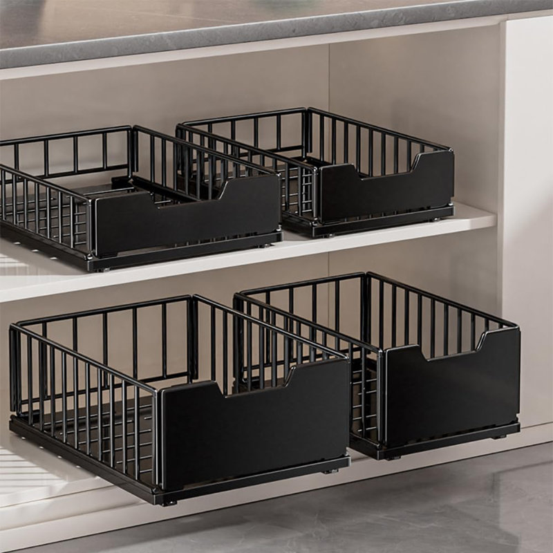 30cm W Plastic Storage Rack, 18cm H x 30cm W x 39.9cm D