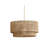 Ardita 1 - Light Drum Pendant – 24", 28'', 32''  Double-Layered Jute Hardwired Light Fixture for Dining Room or Kitchen Island in Organic Boho Style-192548953-192548980-192548967