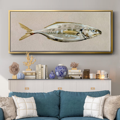 Fresh Fish Study I - toile encadrée
