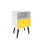 18" Nightstand in White and Yellow (1-Drawer)-1327183788