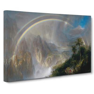 Rainy Season In The Tropics by Frederic Edwin Church - Wrapped Canvas Painting