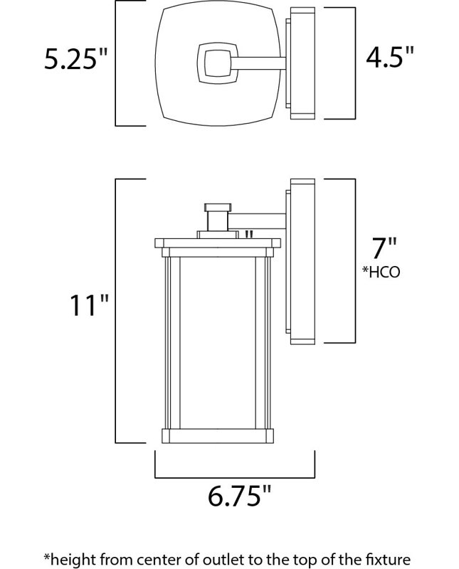 Ina Wall Light, Bronze