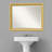 Presson Wood Flat Wall Mirror-46303210