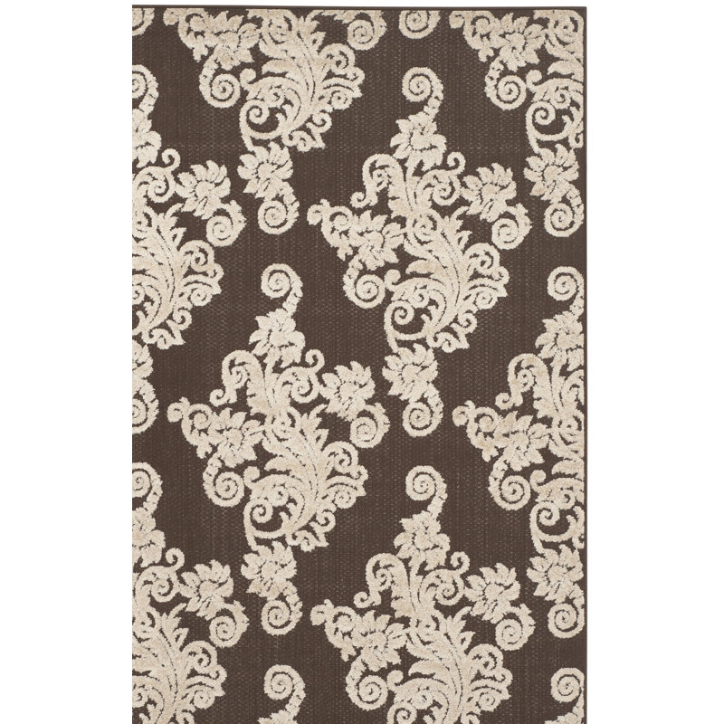 Donnellan Performance Damask Rug, Rectangle 3'3" x 5'3"