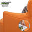 Chaise d'appoint rembourrée avec coussin Bettyanne-2042089212