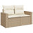 Vidaxl Garden Sofa Set Beige