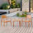 2-Piece PP Single-Seater Chairs + Coffee Table Set – Indoor/Outdoor Multi-Purpose Furniture For Living Room,Balcony,Beach (No Assembly Chairs, Easy Setup Table) – Polypropylene-1837473688