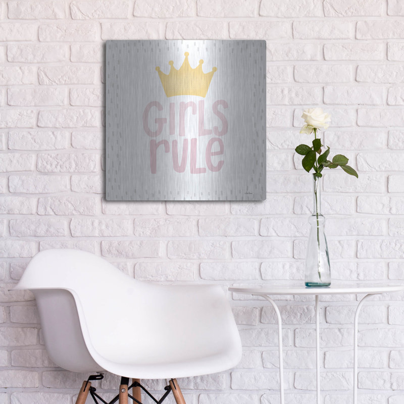 «Girls Rules» par Lisa Larson, H 24 po x l 24 po