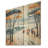 Beach Day Umbrella Parade I - Beach People On Wood Print-1539596991