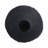 Orren Ellis Llanes 3D Printed Porcelain Vase, Black-1015339458