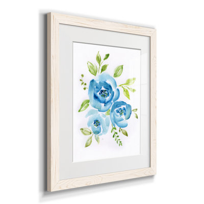 Blue Morning Bouquet II - imprimé
