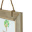 Nicola Spring - Rustic Wooden Hanging 3 Photo Frames - 6 x 4"-50946399