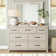 Commode double 7 tiroirs avec miroir Zaniaya