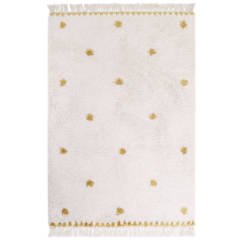 Clyburn Tufted Beige Rug
