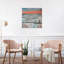 Sunset Over Winter Hills by Jo Grundy - Wrapped Canvas Painting-1858741916