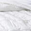 Édredon blanc très grand - 5 pièces, microfibre, volants,, articles de maison lavables à la machine, très grand, microfibre à volants, courtepointe, accessoires de literie