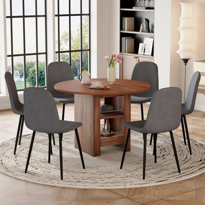 Table de salle à manger 42 "Mid-Century