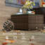 Outsunny Outdoor Coffee Table, Square PE Rattan 60 x 62 x 38cm-1809162147