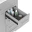 Meuble-lavabo simple avec plateau en faux marbre Clauson-1415062840