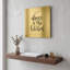 «Dance in the Kitchen» par imperfect Dust, art mural en métal doré, 12 po x 12 po-822367504