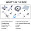 Extra Large Rainfall Shower Head Swivel Extension Arm With Handheld Spray-62462859