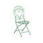Bistro Set ALBINIA Metal Burgundy-427259879