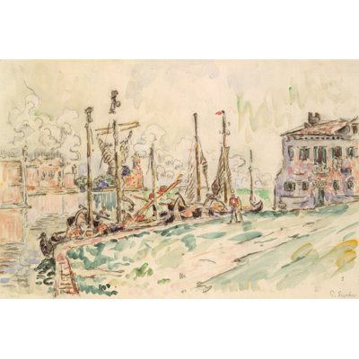 Venice by Paul Signac - Painting Print