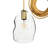 Bubble 1 - Light Brass Pendant