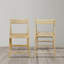Donnis Wood Stackable Folding Chair Folding Chair Set-663235251