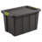 Sterilite Latching Tuff1 Stackable Storage Tote Bin w/ Latch Lid-104713201-104713200