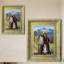 Cadre photo doré antique 1PC pour photos et portrait 5 po x 7 po