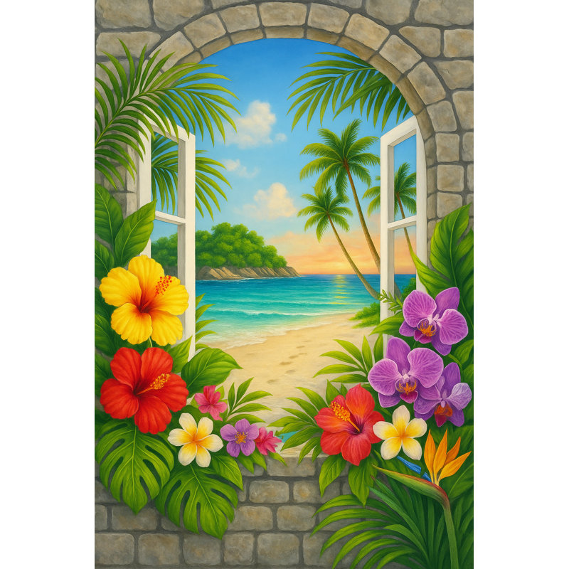 Art floral, brise marine