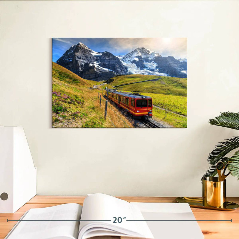 Nicci Swiss Electric Train, 8" H x 12" W