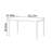 Simple and eco-friendly material rectangular table-404847907