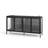 60"W Sideboard With 4 Glass Door