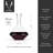 Raye Angled Crystal Wine Decanter