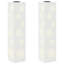 Solar Powered Steel Pathway Light-124424992-124424993