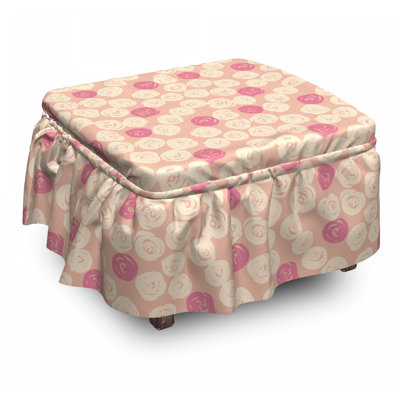 Box Cushion Ottoman Slipcover