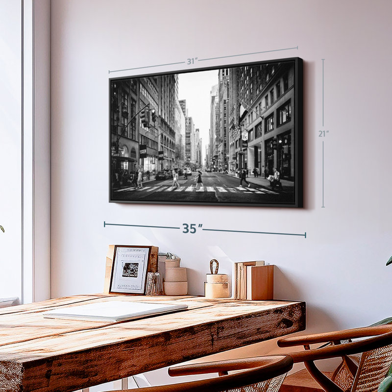 «Madison Avenue», H 21 po x l 31 po