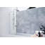 Vela 23.5 in. x 58.25 in. Frameless Single Fixed Bath Panel-1369466536