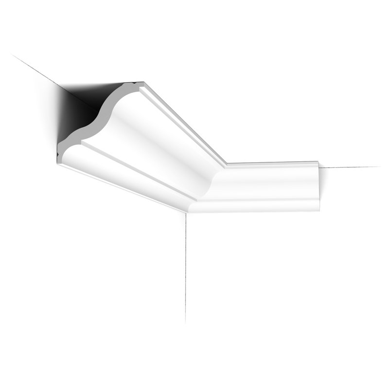 Durofoam, Primed White 3 3/8" H x 78" W x 3 1/2" D Crown