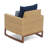 Tullio 5 Piece Rattan Seating Group with Sunbrella® Cushions-1756936011