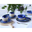 Deep Blue Sea 8 Piece Dinnerware Set, Service For 2