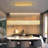 Glam Rectangular Dimmable Led Crystal Chandelier-673405552