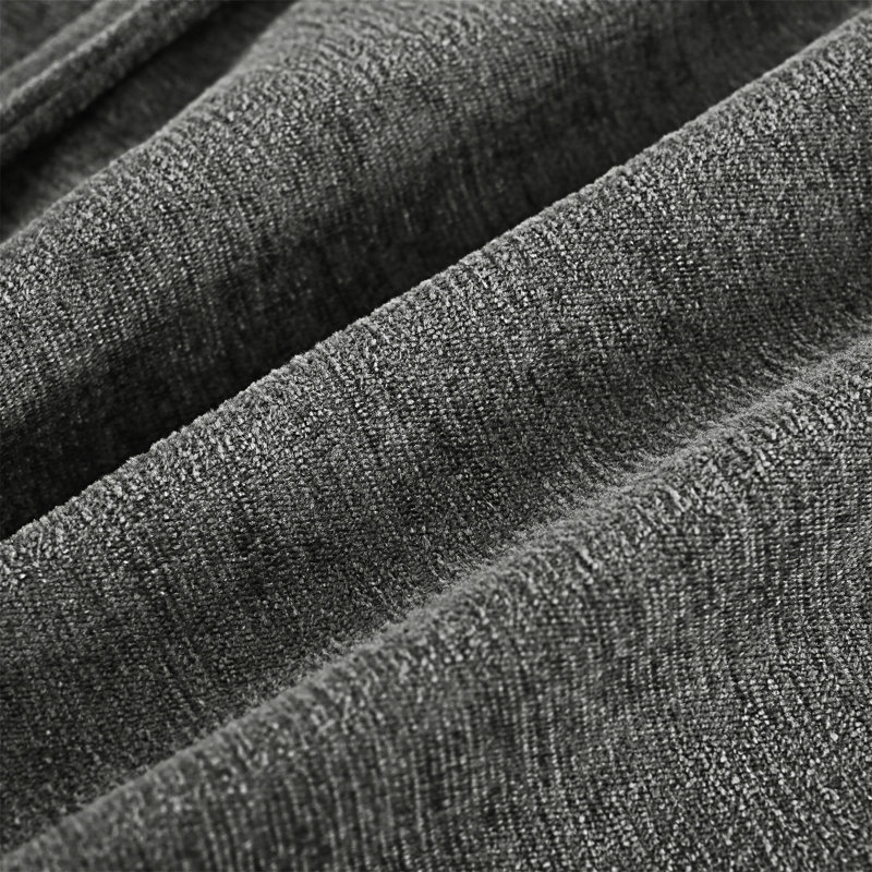 Canapé-lit modulaire avec rangement, Polyester gris