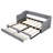 Twin XL To King Size Upholstered Daybed With Two Drawers-738774823