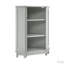 Armoire de salle de bain avec rangement en coin triangulaire avec tablettes réglables, panneau de fibres à densité moyenne moderne pour une utilisation efficace de l'espace-1040793515