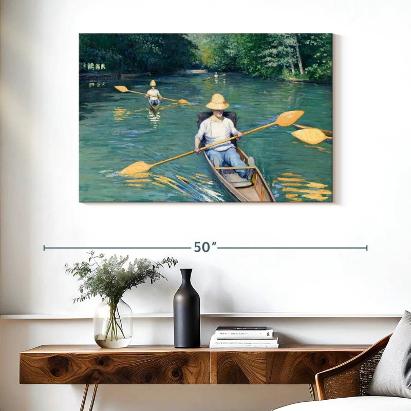 Senne Skiffs 1877, 26" H x 39" W