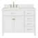 42.25'' Single Bathroom Vanity with Carrara Quartz Top
